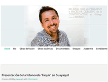 Tablet Screenshot of christianoquendo.com
